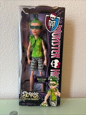 2012 Monster High Deuce Gorgon Doll- Scaris City of Frights